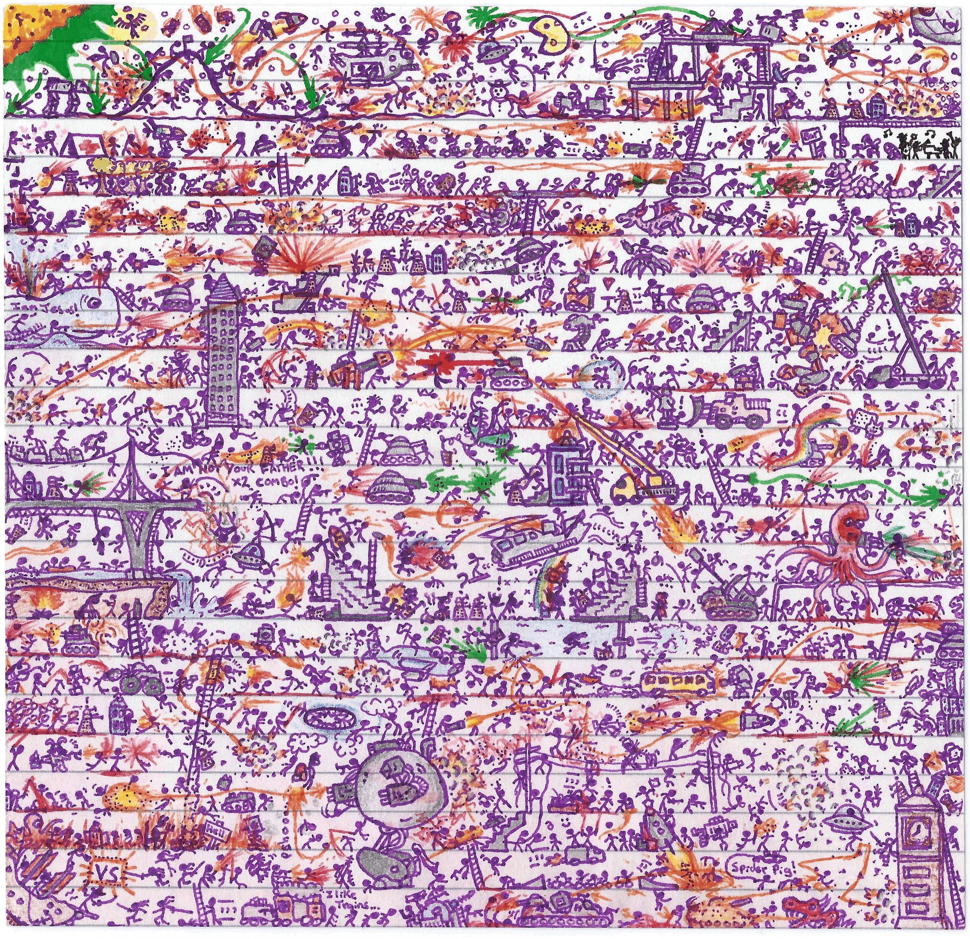 doodle doodle war