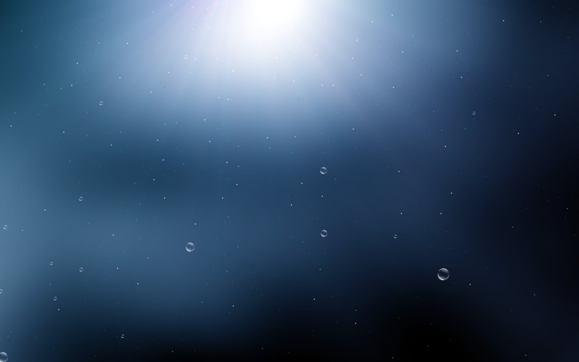 textura azul gotas luz arte