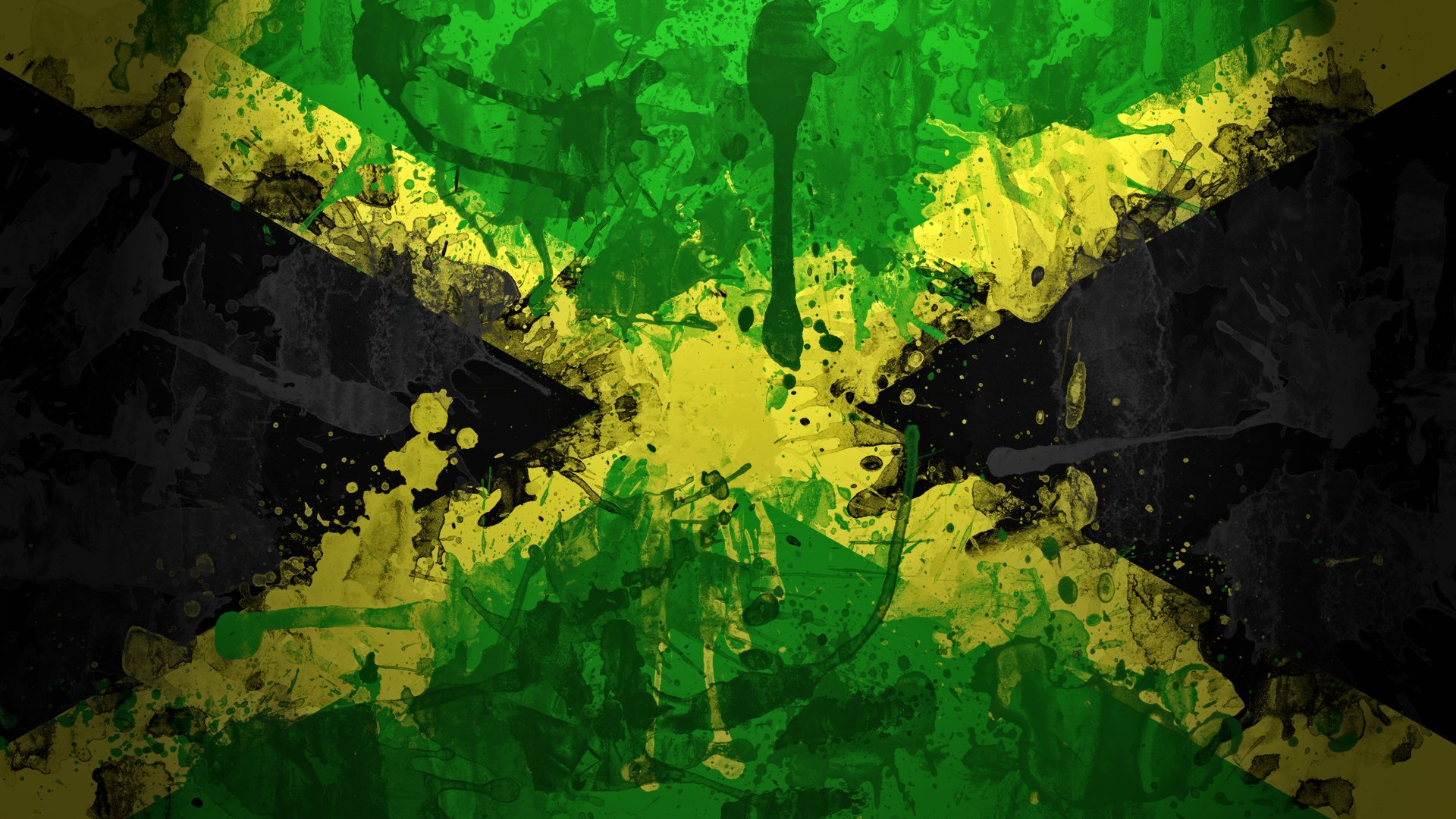jamaica bandera pintura