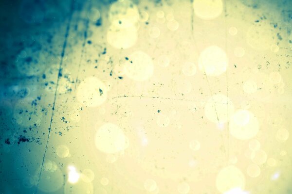 Light spots similar to illuminated film