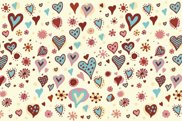 Bella immagine per una cartolina romantica