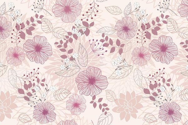 The background looks like wallpaper from a girl s bedroom