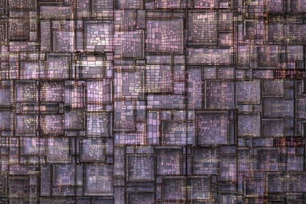 Mosaico luminoso con tonalità perla