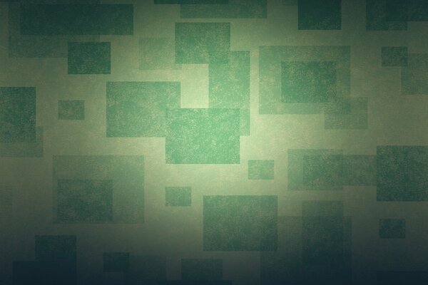 Arrière-plan avec différentes tailles de rectangles verts