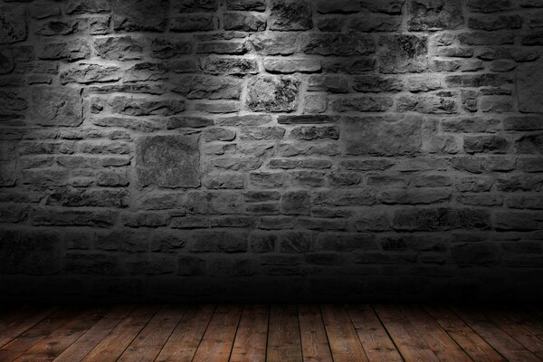 Surface du mur. Briquetage