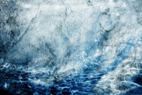 White, blue, blue shades of water