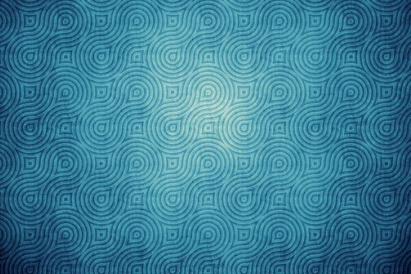 Ornamento strutturale di linee blu e blu