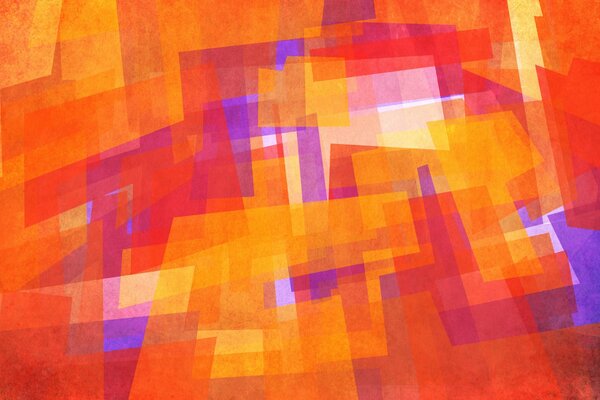 Modern. Patterns of multicolored squares
