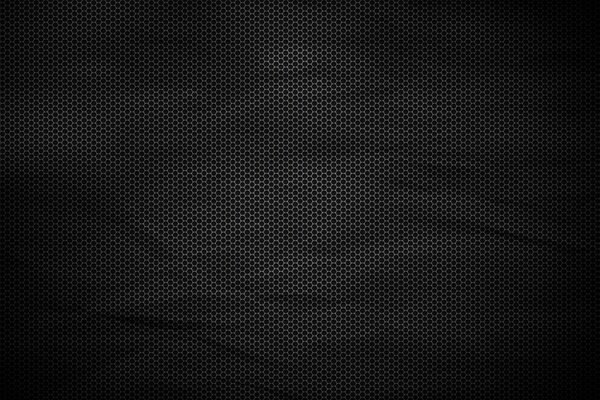 Maille hexagonale noire de structure lâche