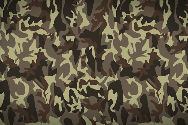 Camouflage de l armée dans les tons verts