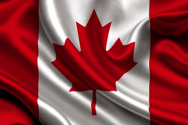 Drapeau de la feuille d érable rouge du Canada