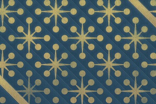 Flocons de neige étoiles sur fond bleu