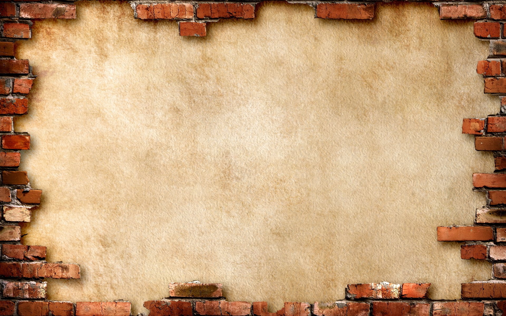 brick wall brown background