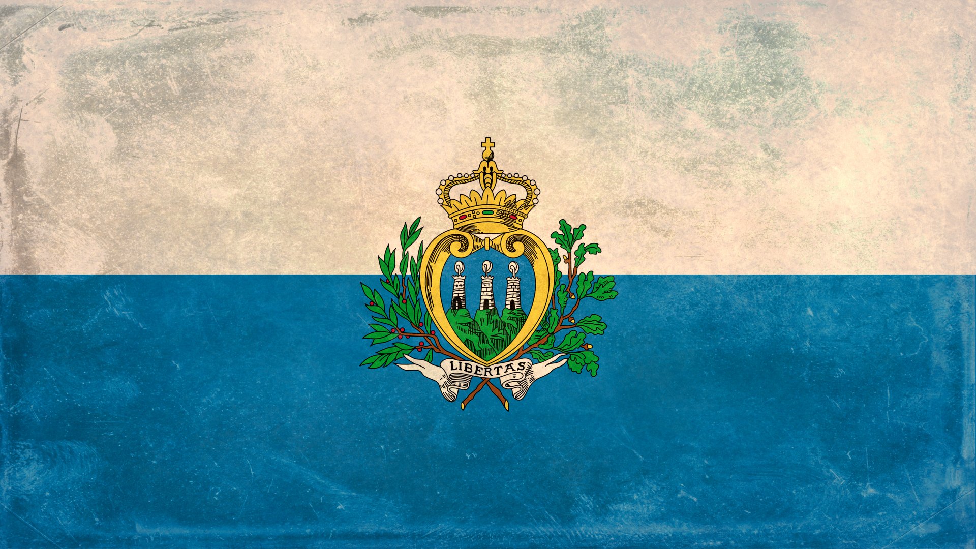 san marino flagge textur