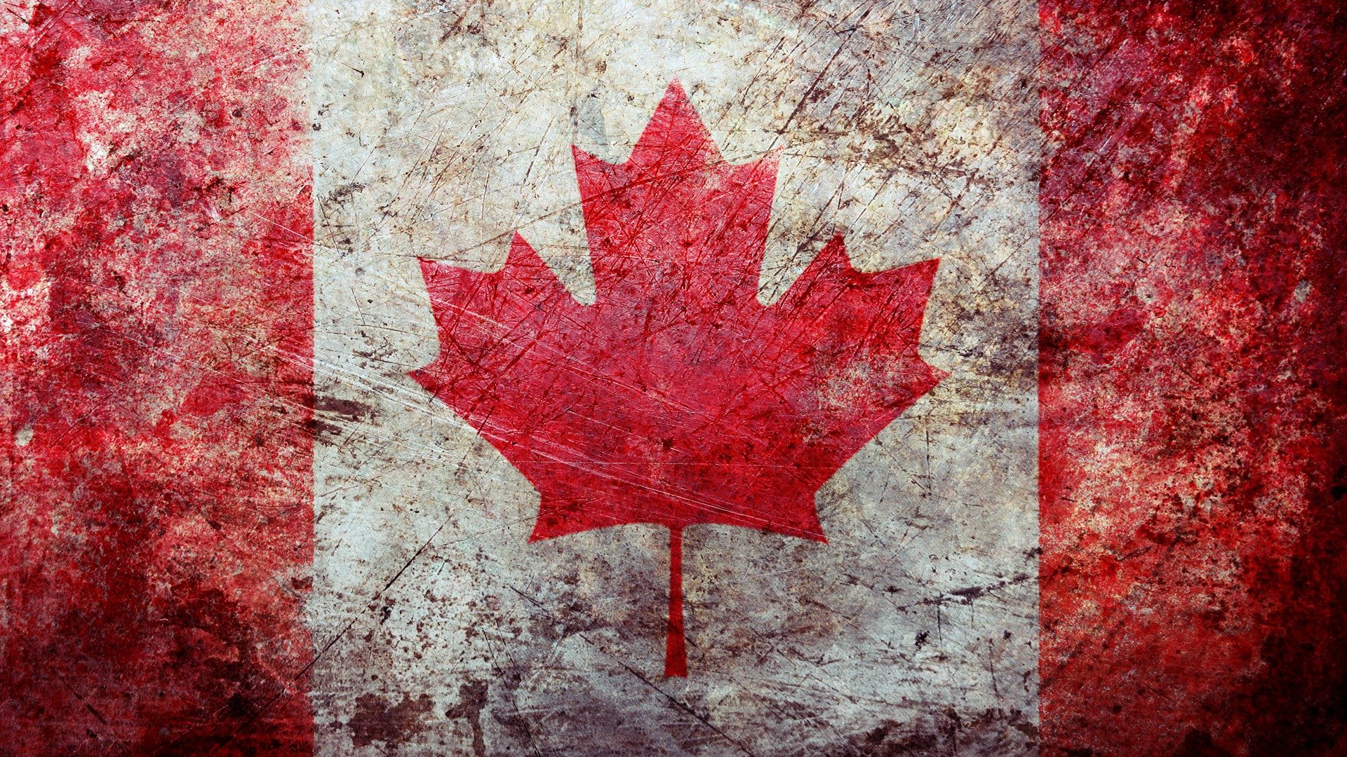 texture texture surface éraflures drapeau canada grunge canadien papier peint