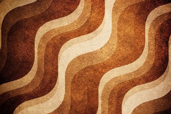 Textura de café. Ondas marrones y beige