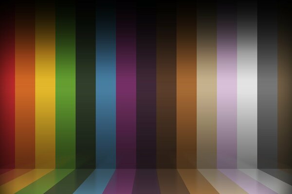 Multicolored stripes similar to wallpaper