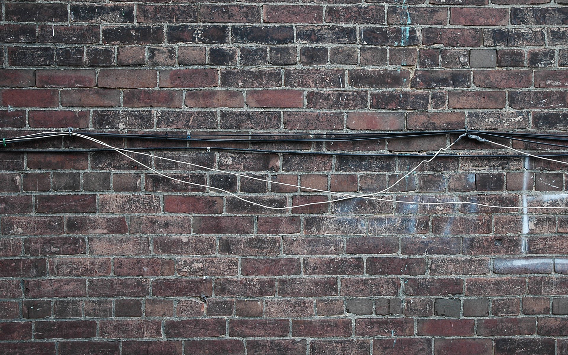 wall textures brick cable