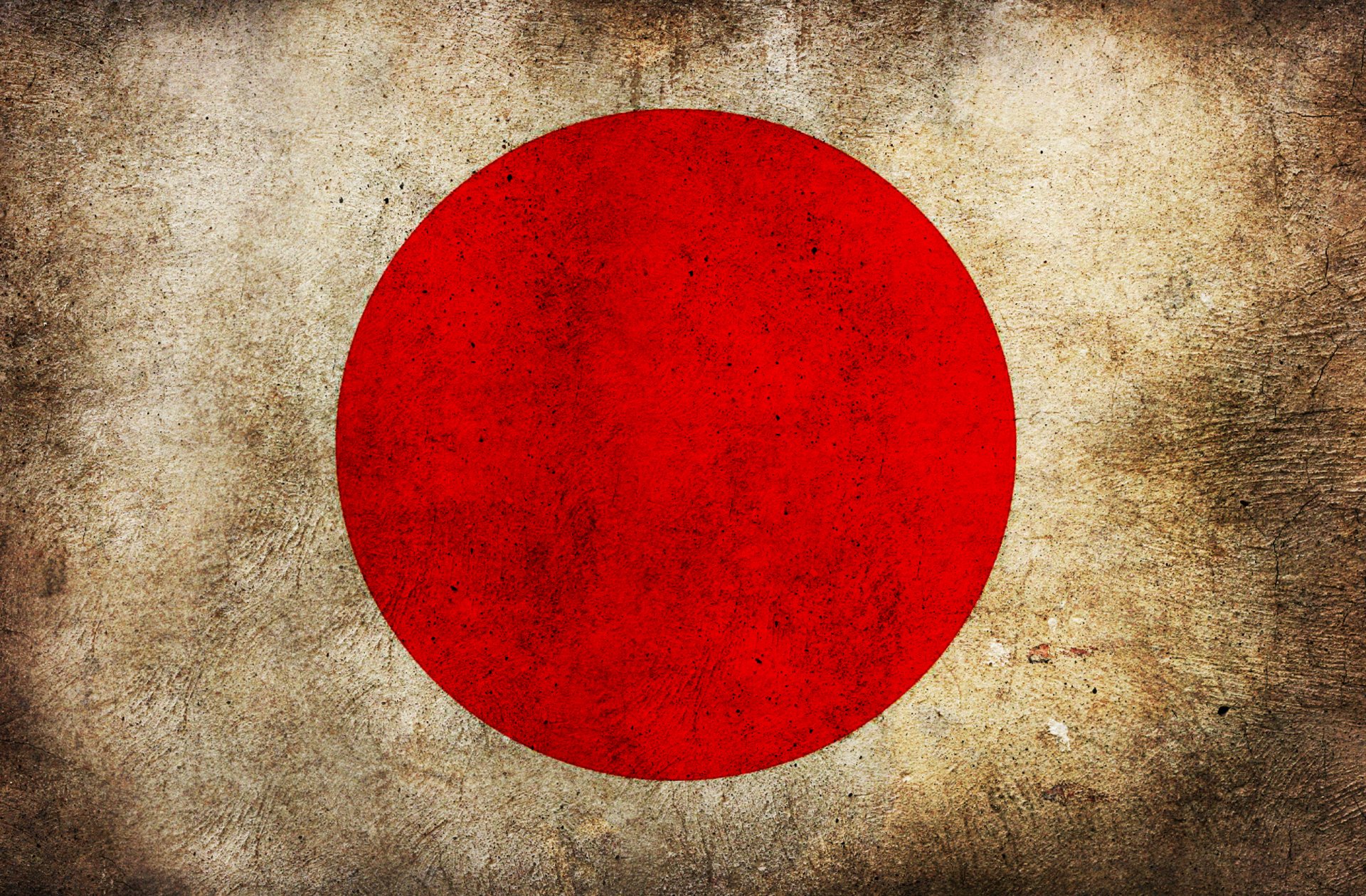 japón bandera barro