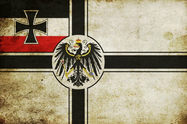 The German flag. The eagle symbol