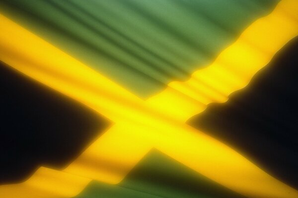 Waving the luminous flag of Jamaica