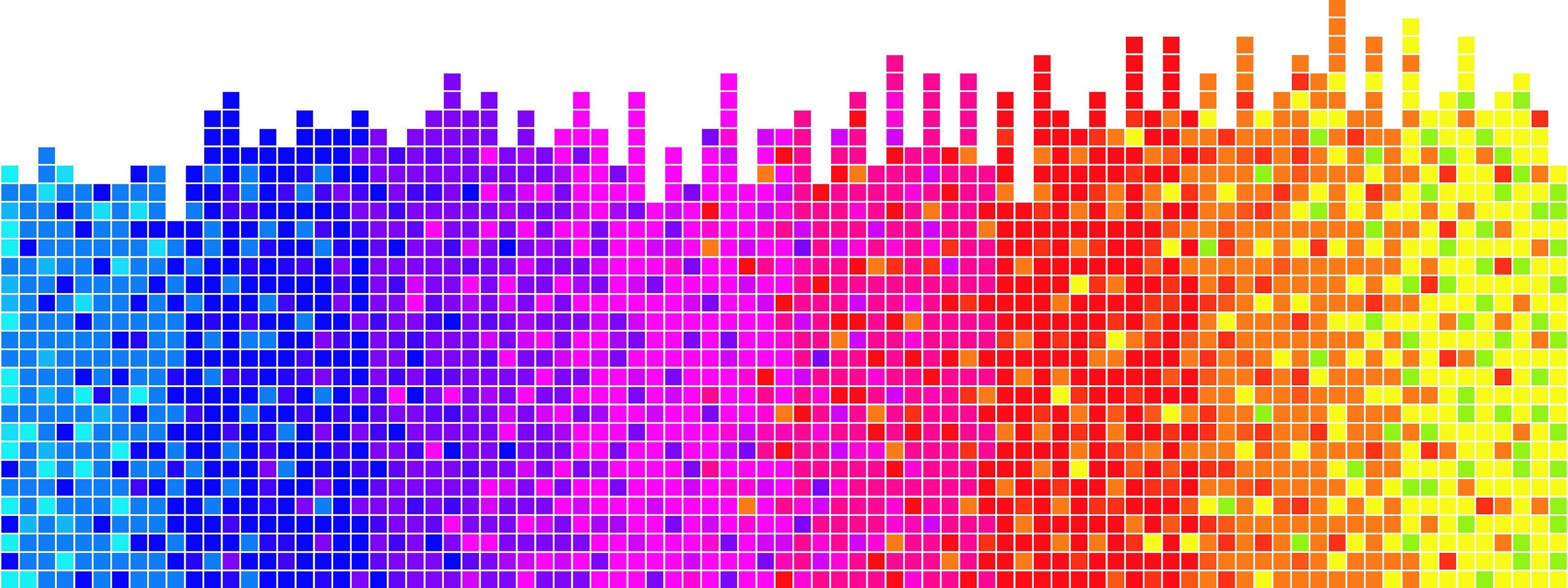 ritmo visualización espectro