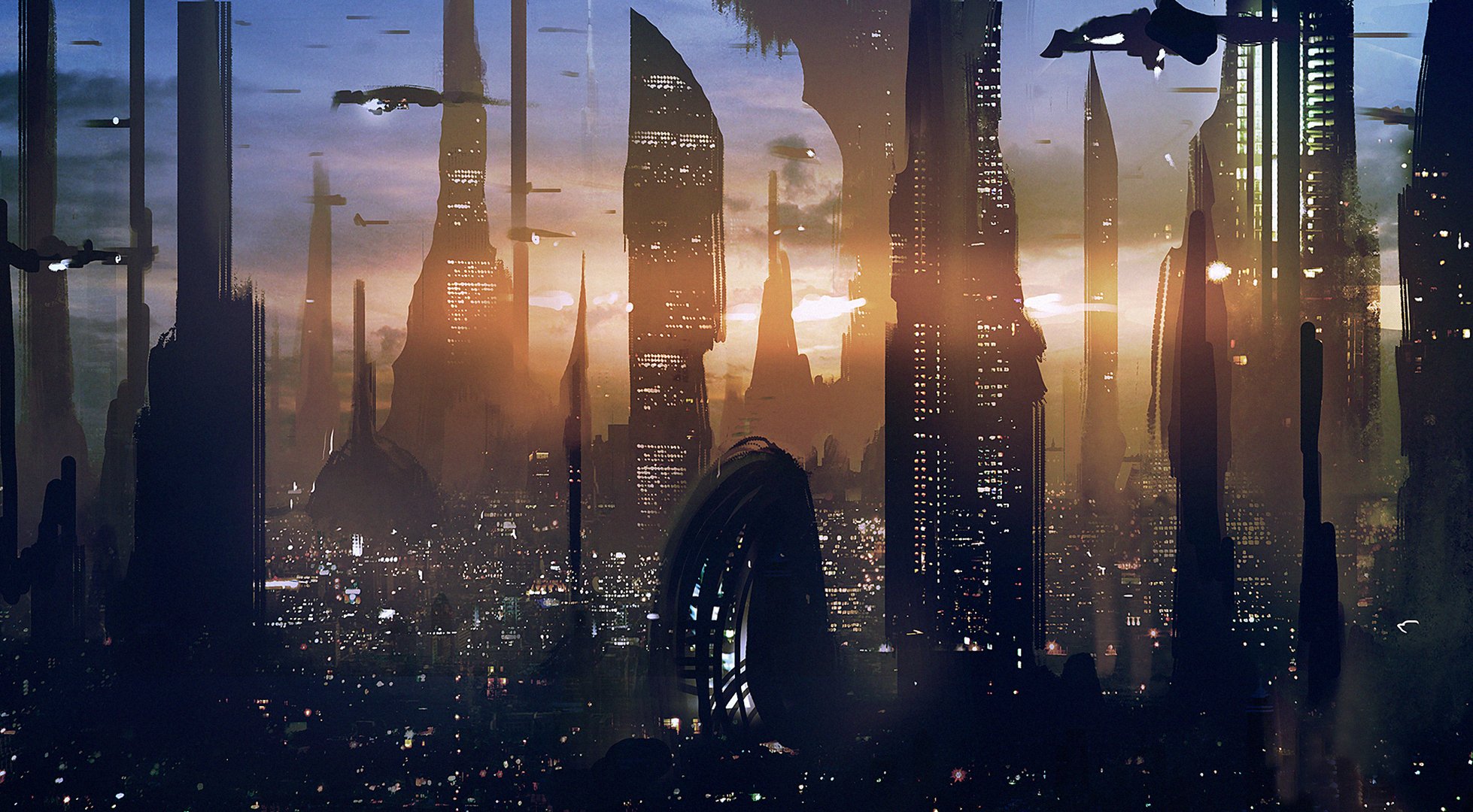 coruscant star wars rascacielos