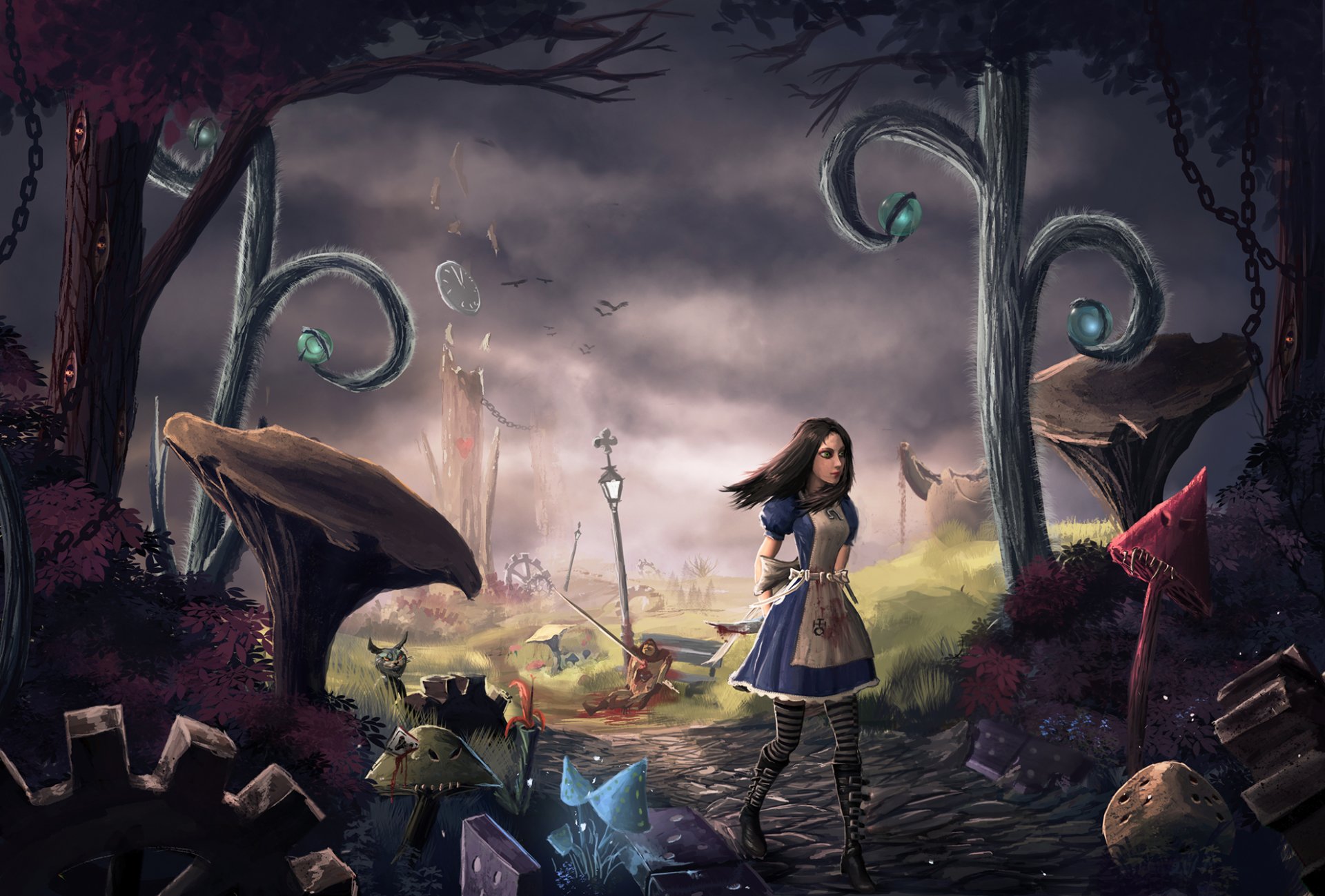 alice merveilles alice: madness returns art