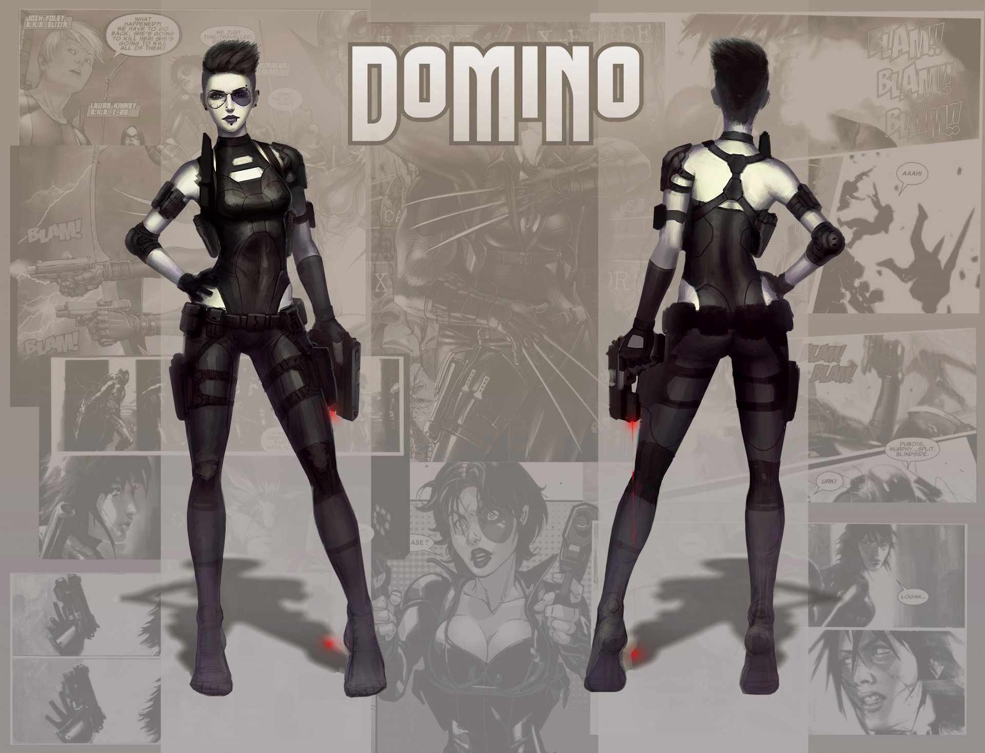 domino neena thurman marvel comic