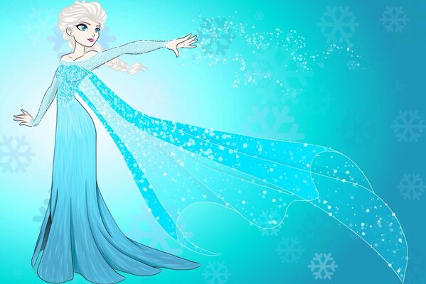 Queen Elsa of the Cold Heart