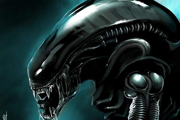 Fantastic art for the Alien movie