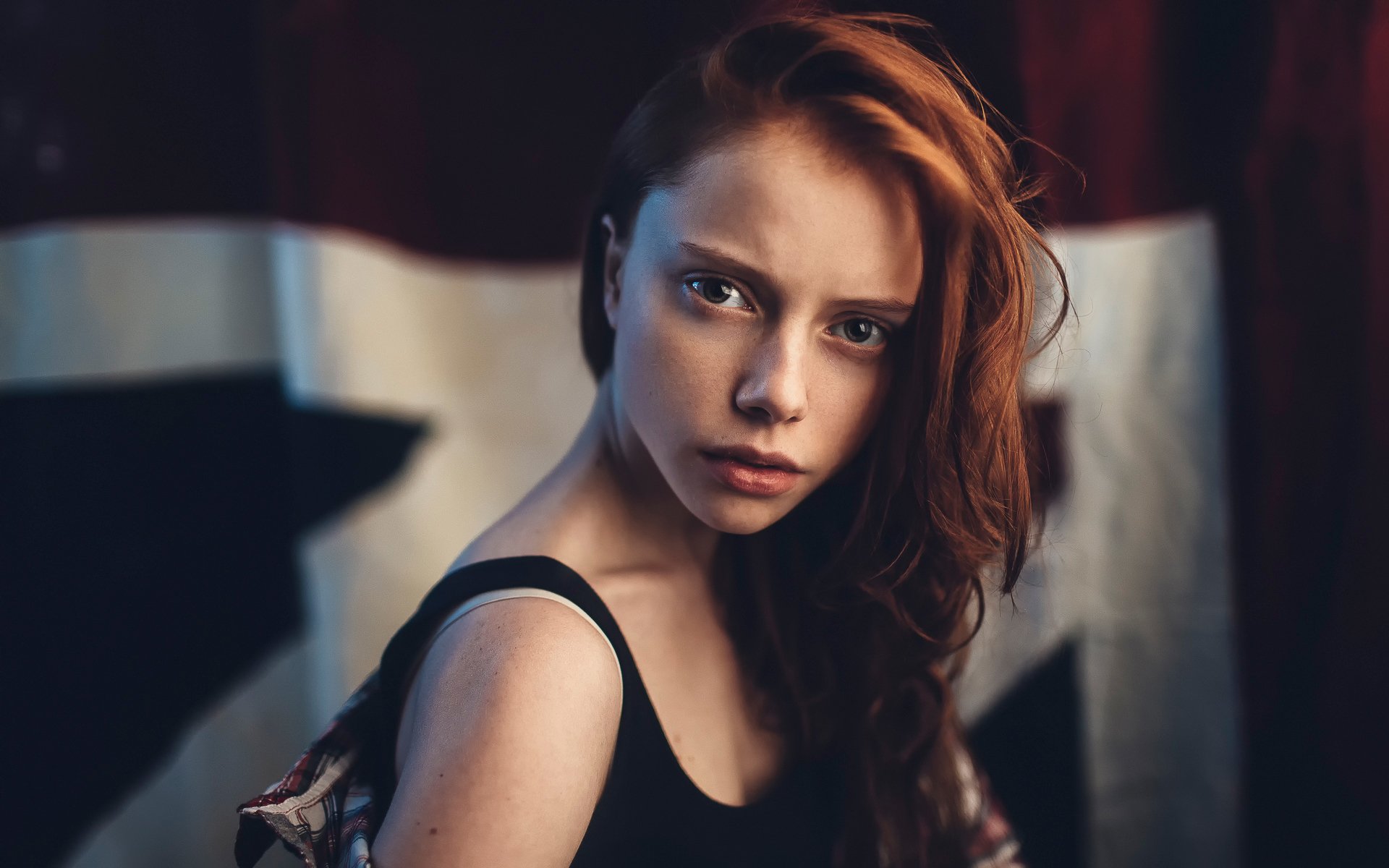 catherine yasnogorodsky cute freckles portrait russia pavel smetanin