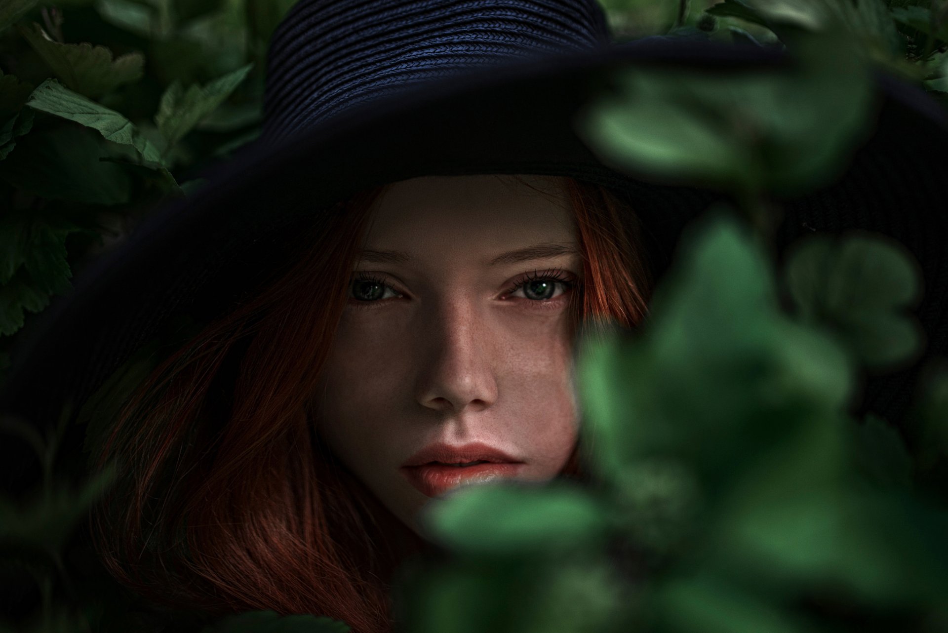 catherine yasnogorodsky katya katyusha hat leaves freckles george chernyad ev