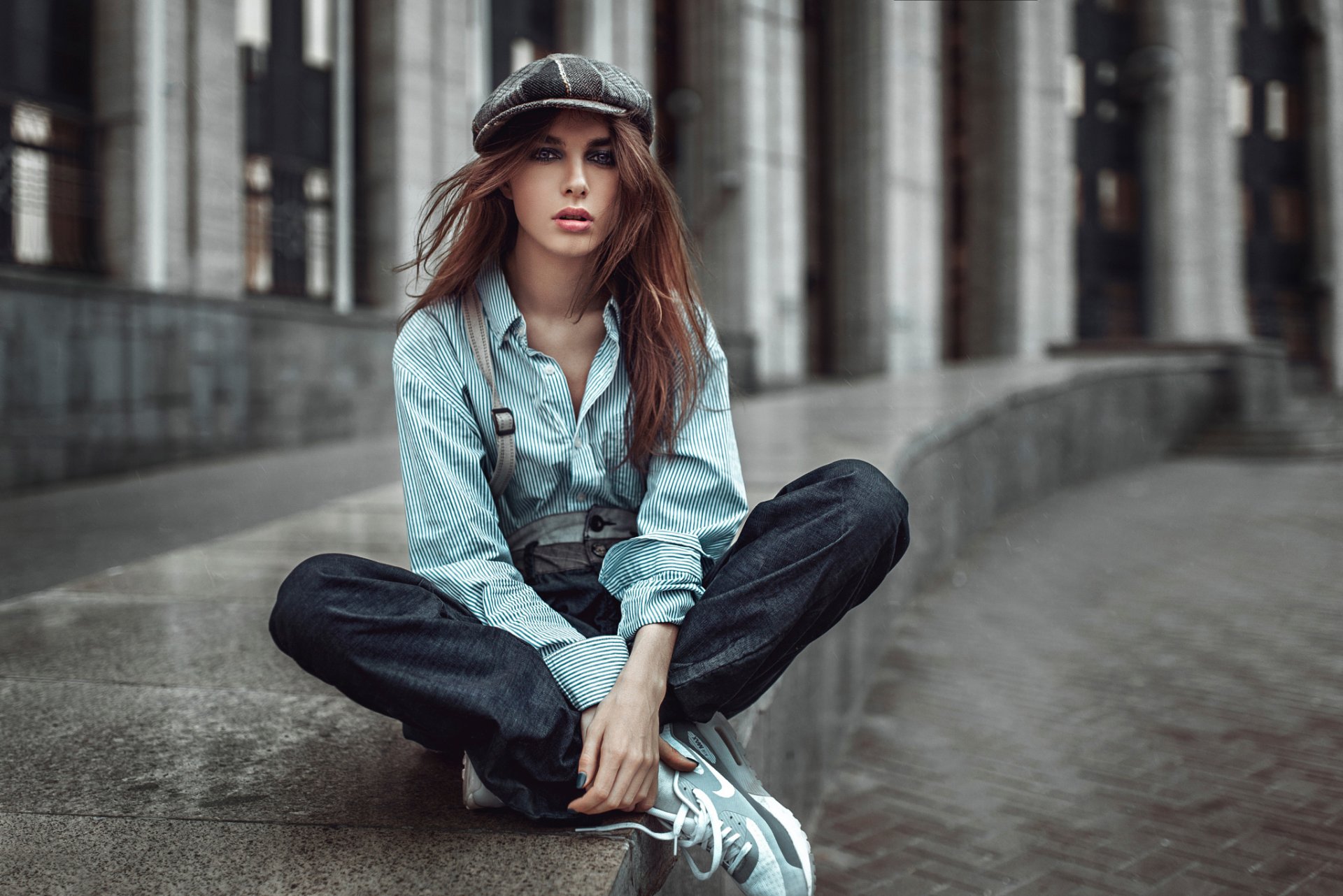 vagrant vetch victoria vishnevskaya cap jacket make-up russia george chernyad ev