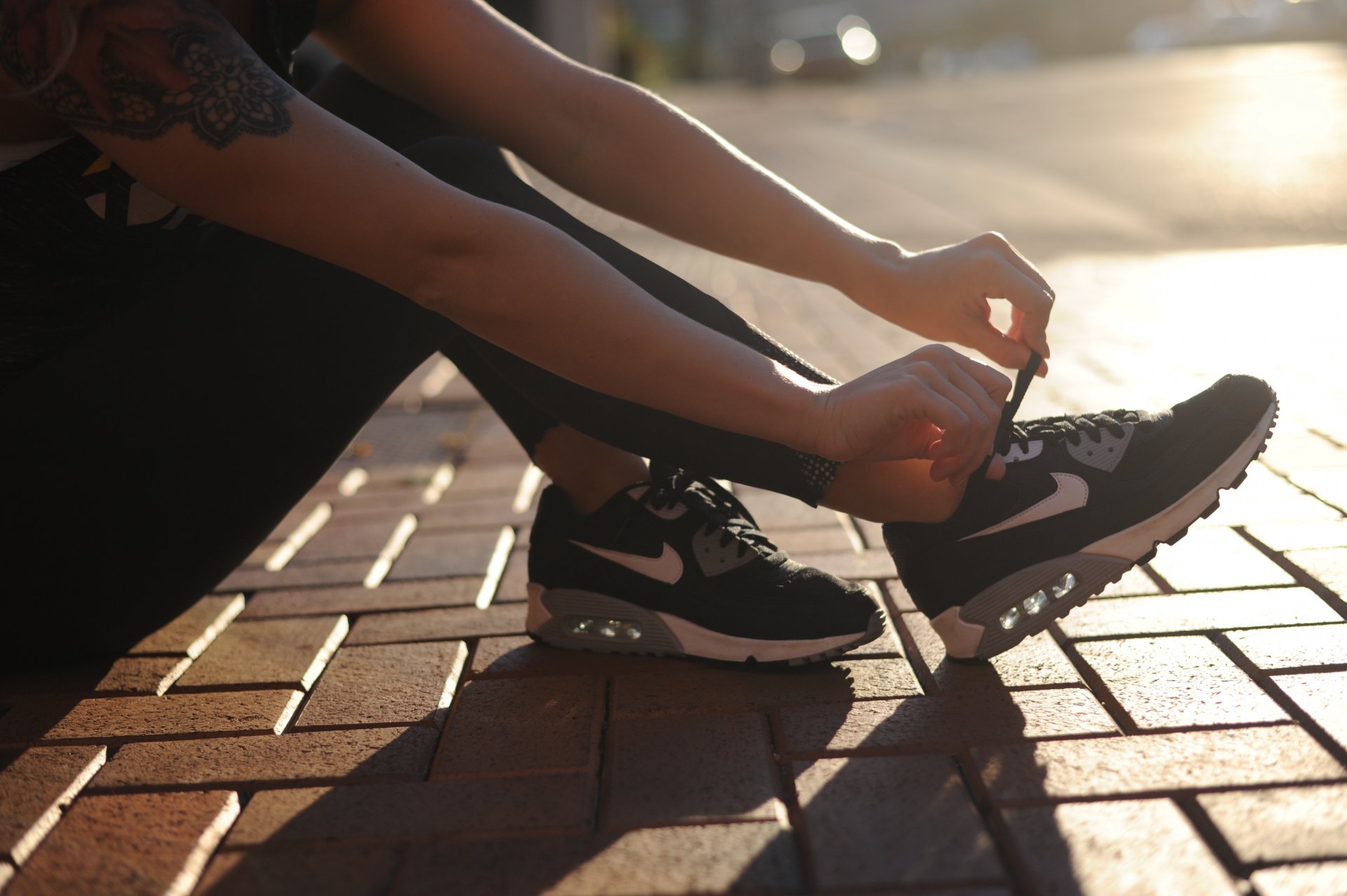 nike turnschuhe sonnenuntergang