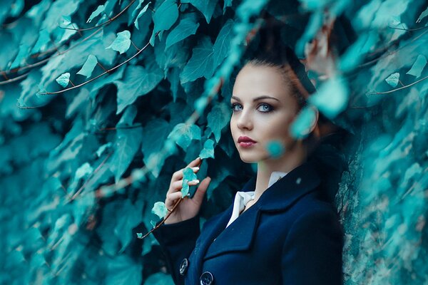 Alexandro Lee Cicco in Green Leaves