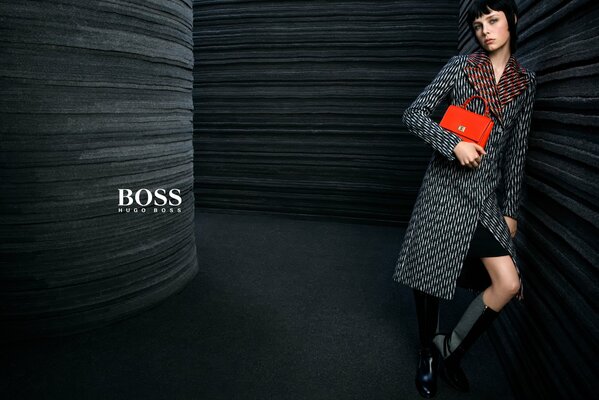 Ведут показ hugo boss