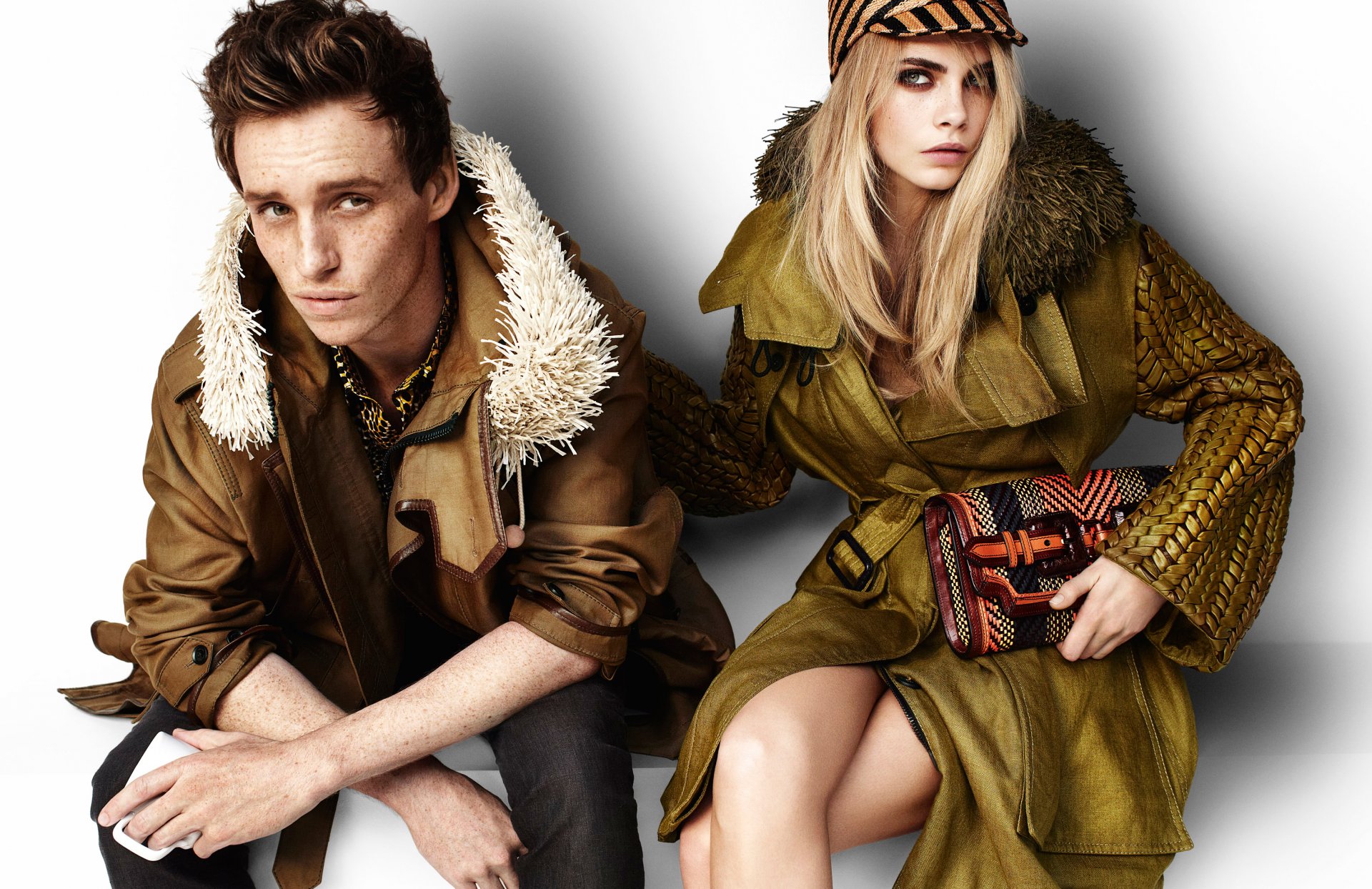 eddie redmayne delevingne burberry summer