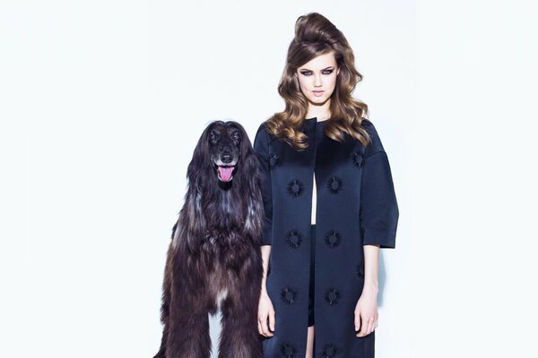 Lindsey Wixon s photo shoot with a dog