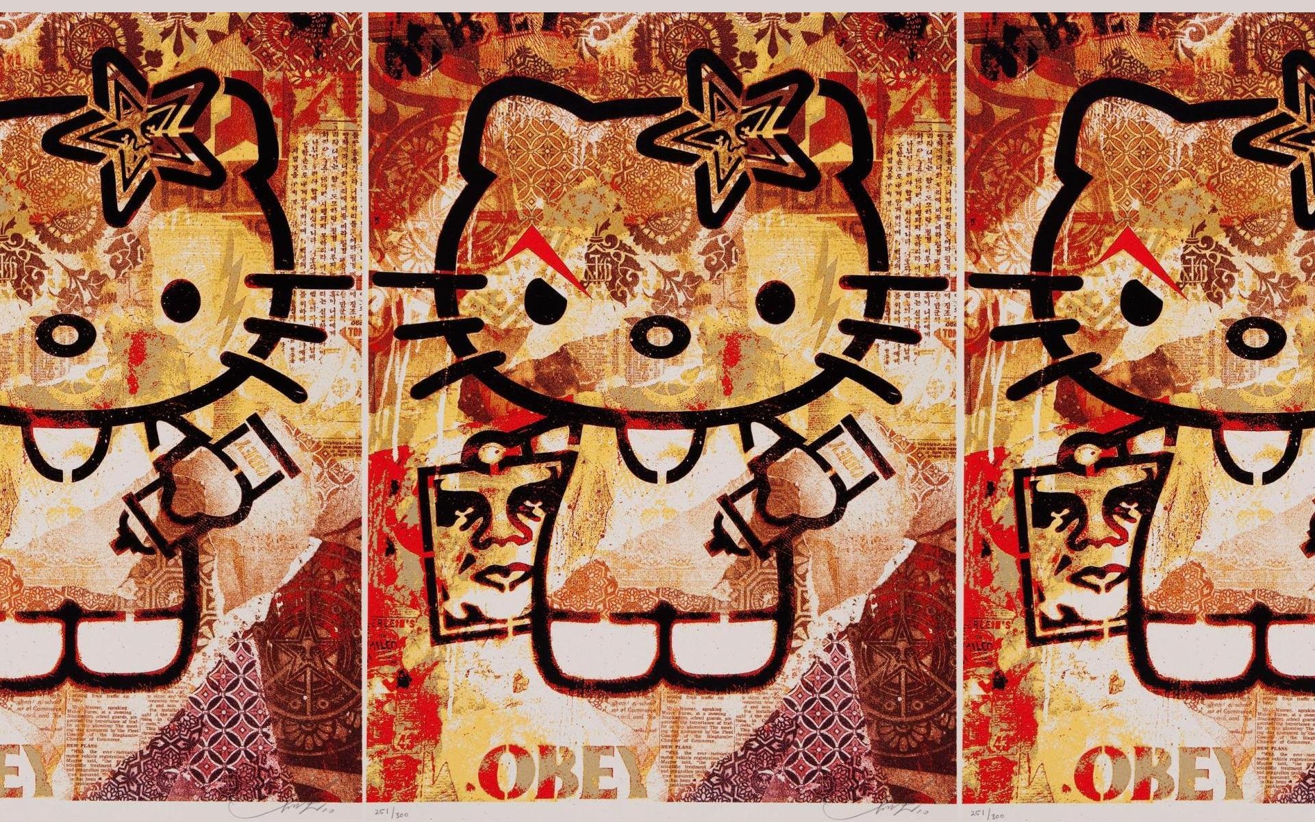 obey hello kitty