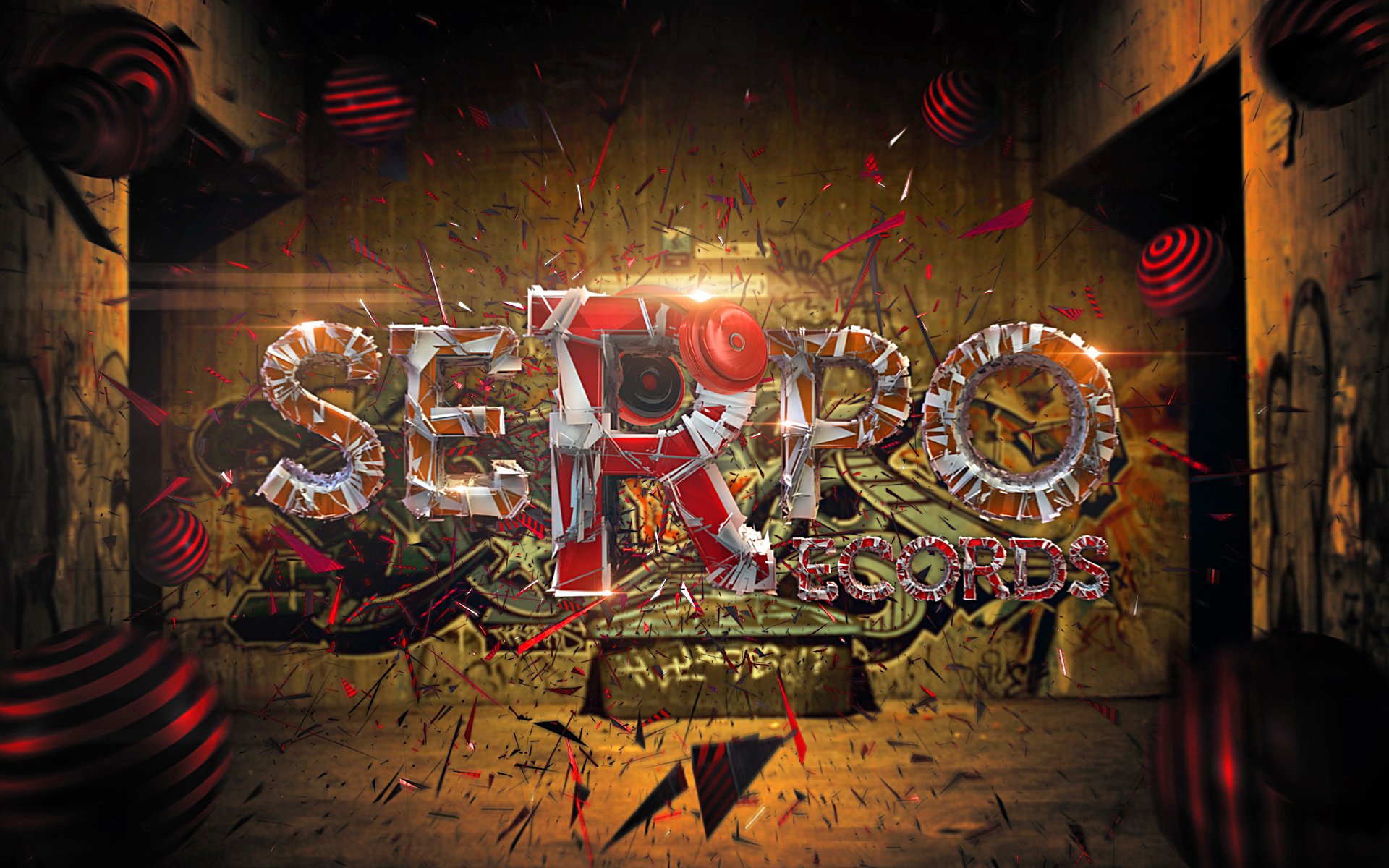 testo graffiti cuffie serpo record rendono