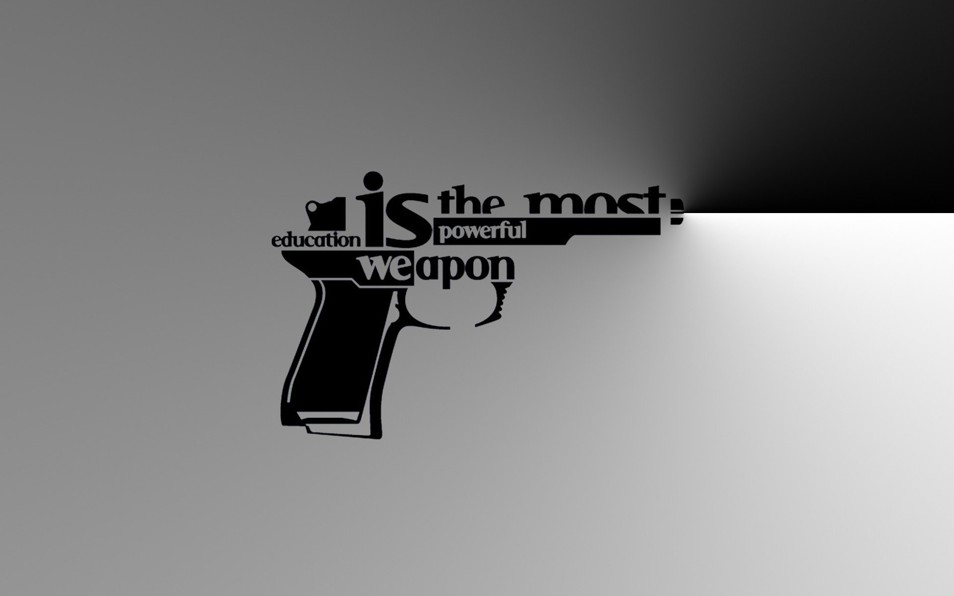 gun weapon inscription style