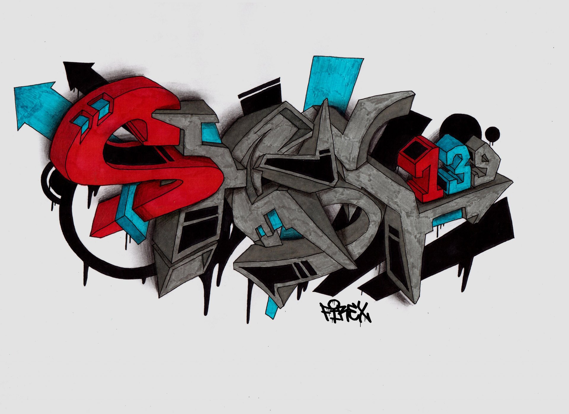 graffiti firex shest139