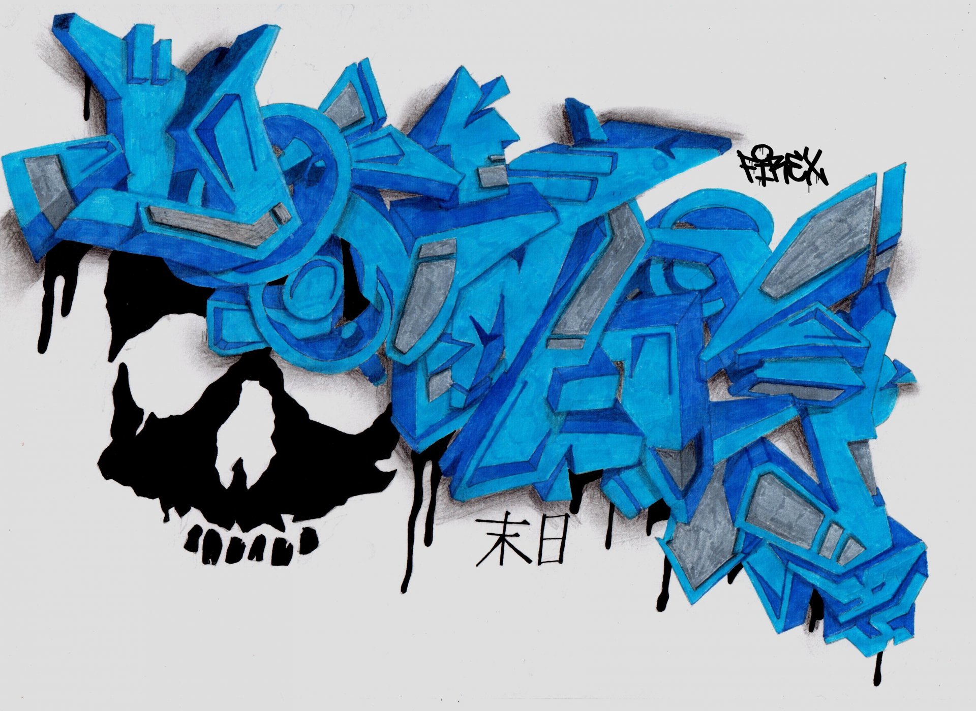 doomsday firex graffiti 3d