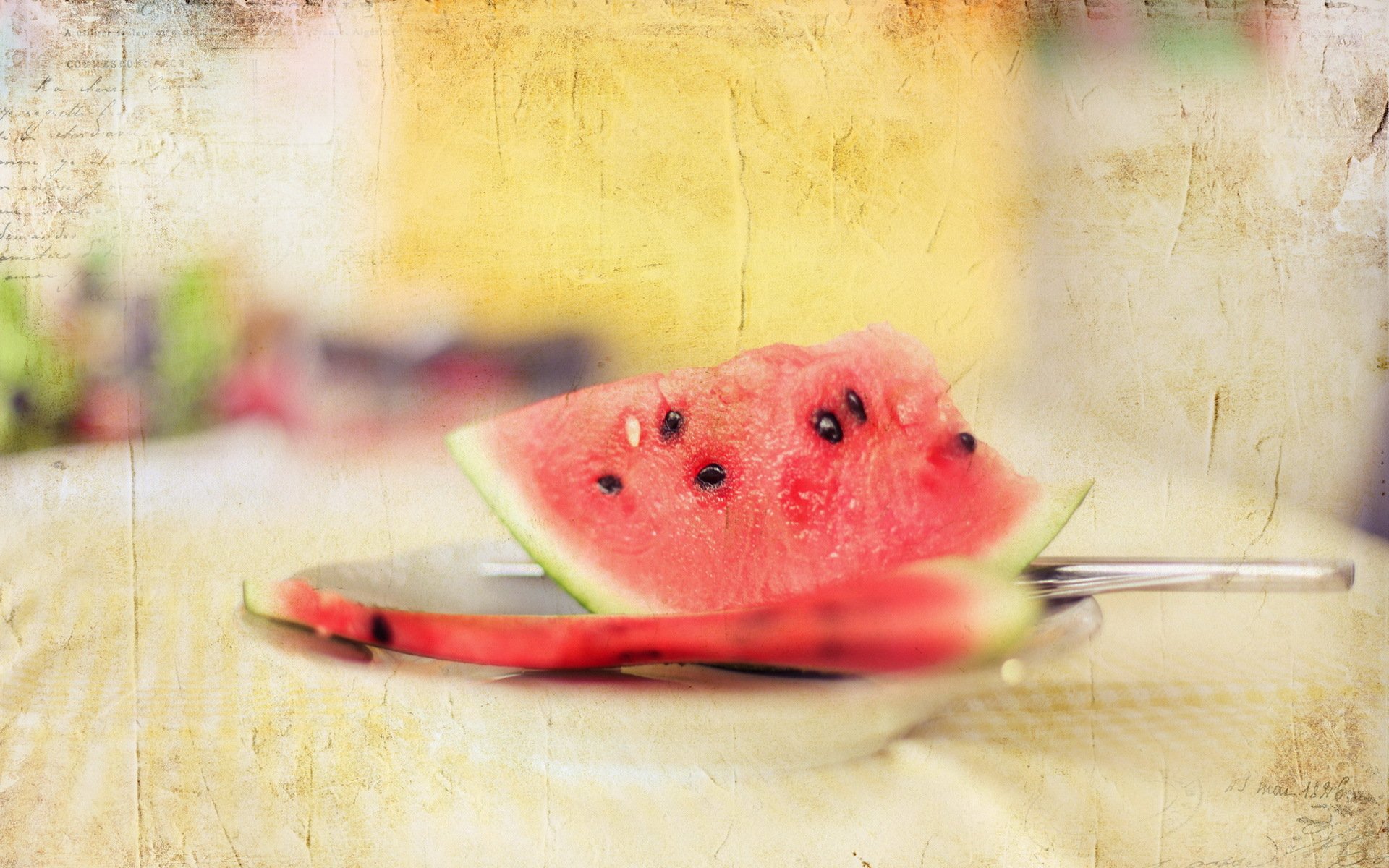 wassermelone hintergrund stil