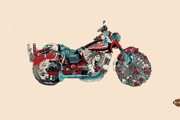 La storia della moto harley davidson come la moto più potente