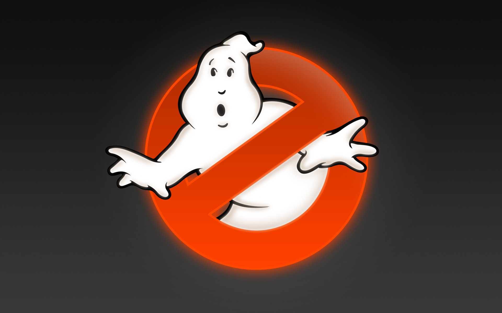 ghostbusters logo segno sfondo