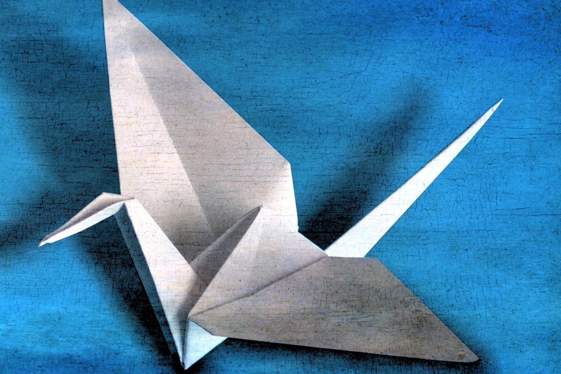 grue papier origami style