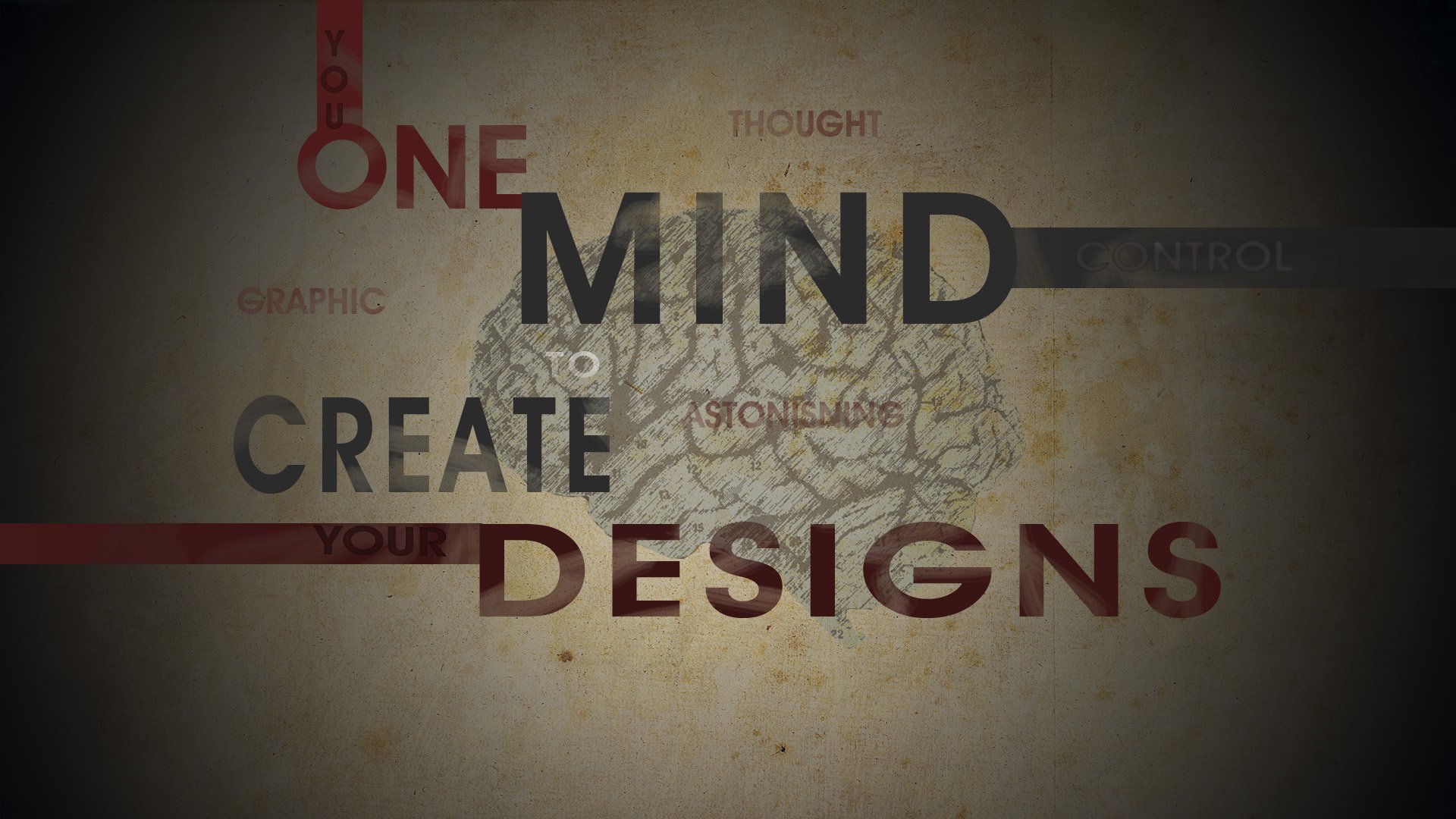 brain inscription creative