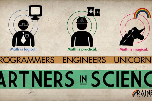 Coole Ma am über Ingenieure und Programmierer